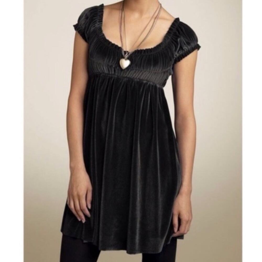 Free People Black Mini Dress